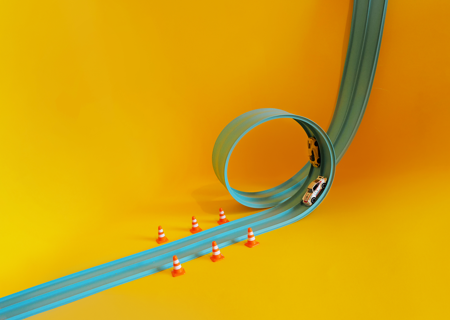 Super Circuit®, piste pour petites voitures (4 mètres)