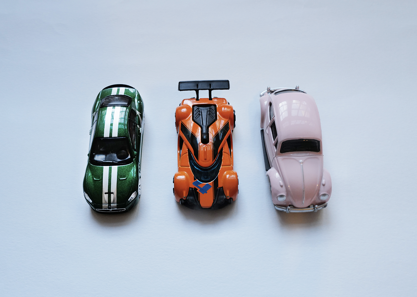 Kleine Rennwagen (Set mit 3)